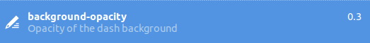 dconf editor: background opacity