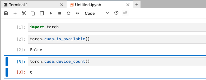 pytorch module to check CUDA availability